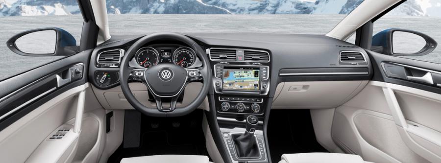 Cockpit på VW Touran
