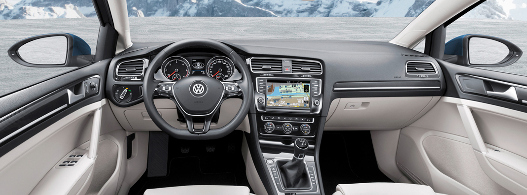 Cockpit på VW Touran