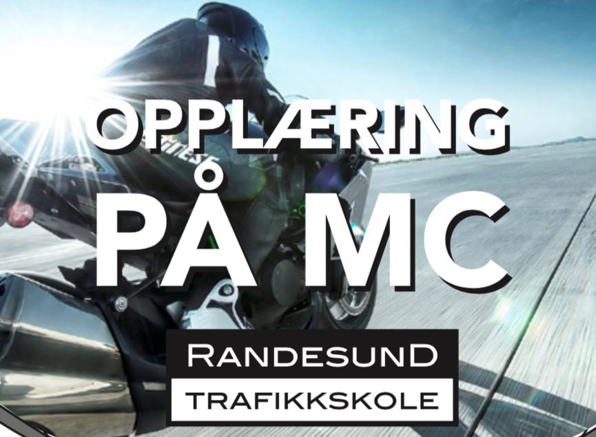 MC på Randesund Trafikkskole