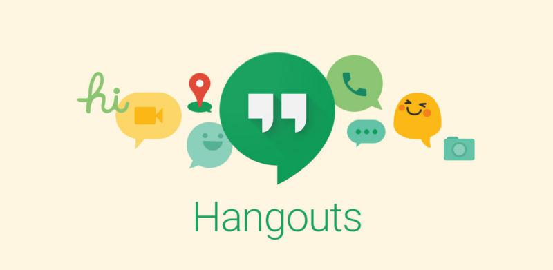 Me brukar Google Hangouts